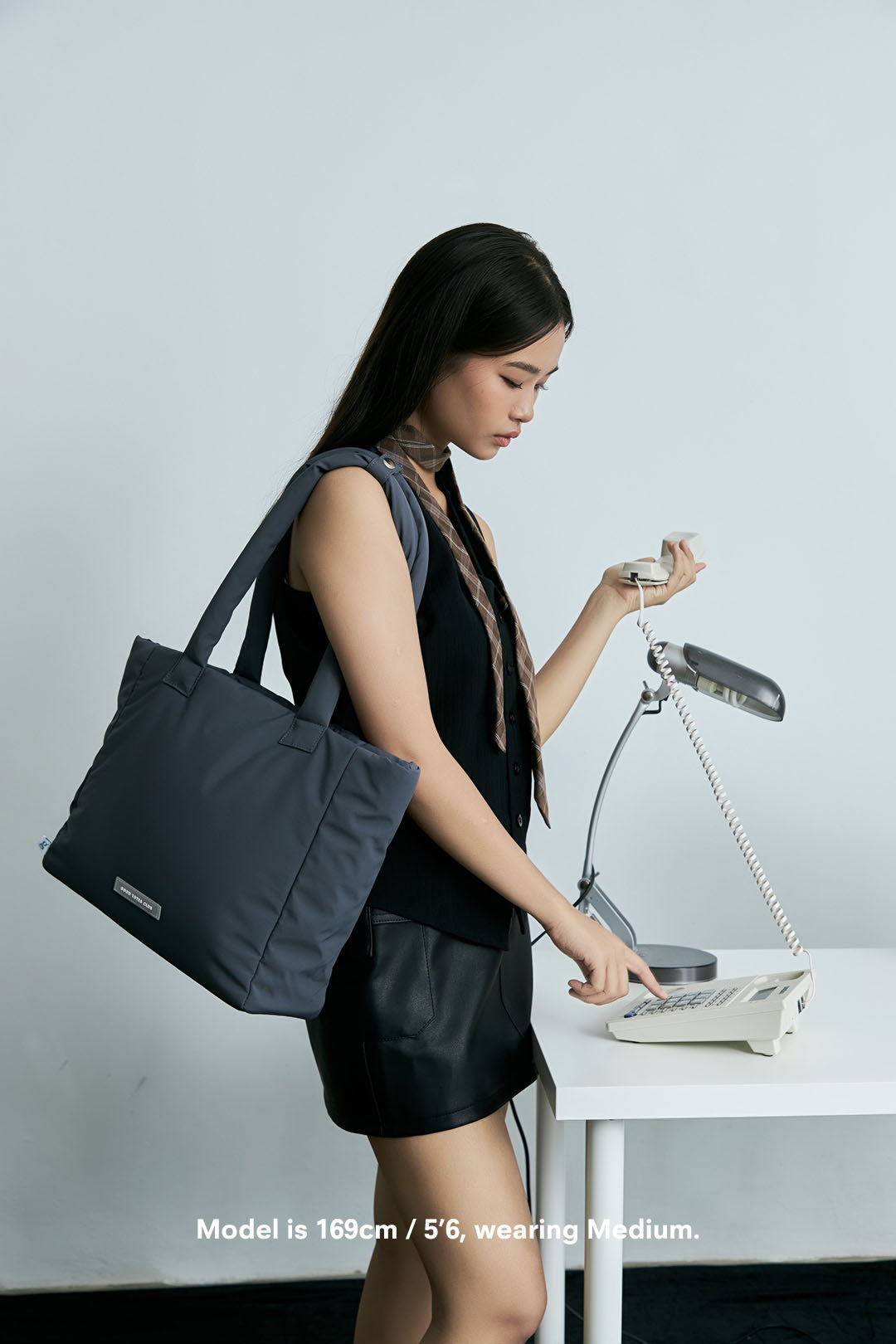 *PRE-ORDER* Go-Getter Laptop Tote (Charcoal Blue)
