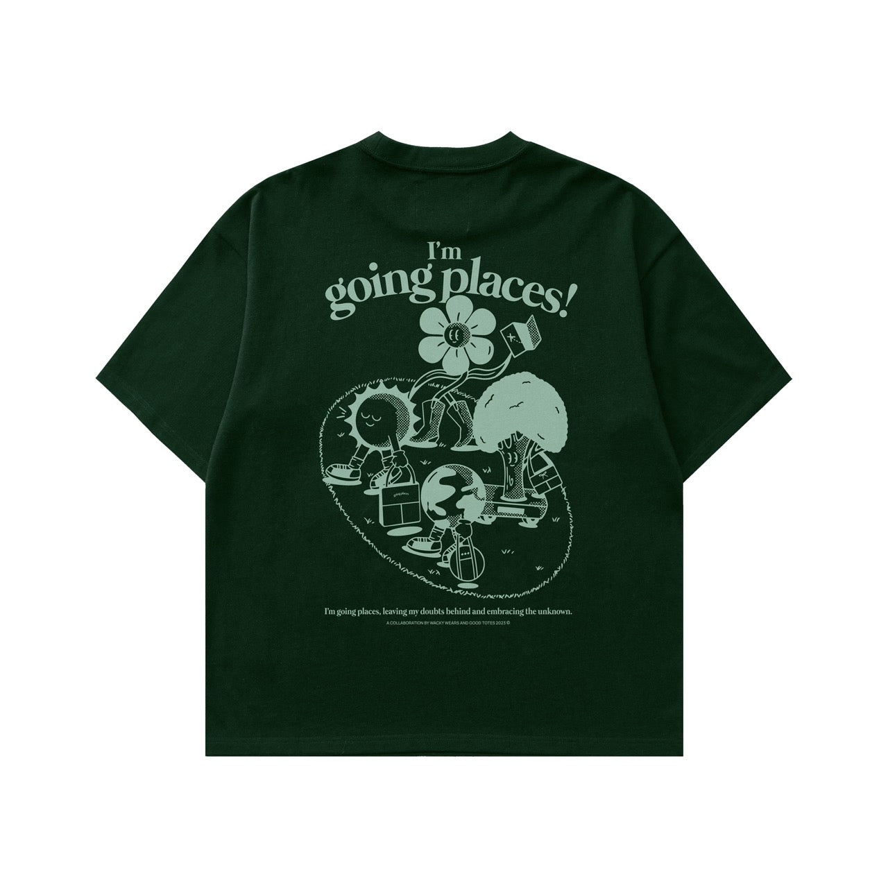 Going Places Tee - Forest